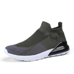 ZUNYU Men Shoes Sneakers Men Breathable Air Mesh Sneakers Slip on Summer Non-leather Casual Lightweight Sock Shoes Men Sneakers