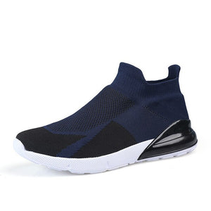 ZUNYU Men Shoes Sneakers Men Breathable Air Mesh Sneakers Slip on Summer Non-leather Casual Lightweight Sock Shoes Men Sneakers