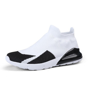 ZUNYU Men Shoes Sneakers Men Breathable Air Mesh Sneakers Slip on Summer Non-leather Casual Lightweight Sock Shoes Men Sneakers
