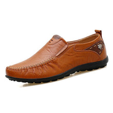 Load image into Gallery viewer, ZUNYU Hot Sale Leather Men Shoes Casual Flat Men Shoes Waterproof Breathable Loafers Male Moccasins Driving Shoes Big Size 47