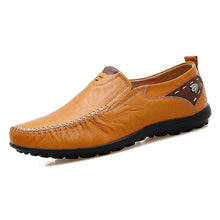 Load image into Gallery viewer, ZUNYU Hot Sale Leather Men Shoes Casual Flat Men Shoes Waterproof Breathable Loafers Male Moccasins Driving Shoes Big Size 47