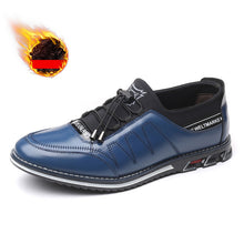 Load image into Gallery viewer, ZUNYU Men genuine leather shoes High Quality Elastic band Fashion design Solid Tenacity Comfortable Men&#39;s shoes big size 38-48