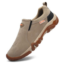 Load image into Gallery viewer, ZUNYU 2018 New Autumn Male Shoes Adult Breathable Leather Male Loafers Outside Non Slip Rubber Sole Sneakers Men Casual Shoes