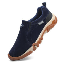 Load image into Gallery viewer, ZUNYU 2018 New Autumn Male Shoes Adult Breathable Leather Male Loafers Outside Non Slip Rubber Sole Sneakers Men Casual Shoes