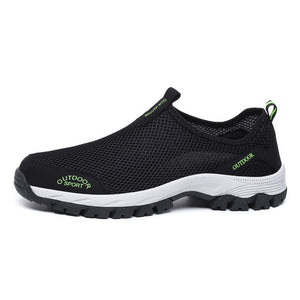 ZUNYU New Men Summer Comfortable Casual Shoes Slip-on Breathable Air Mesh Flats Trainers Sneakers Water Loafers Size 39-49