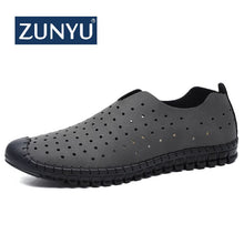 Load image into Gallery viewer, ZUNYU New Casual Shoes Men Summer Breathable Footwear Fashion Soft Male Outdoor Moccasins Comfortable Tennis Loafers Size 38-48