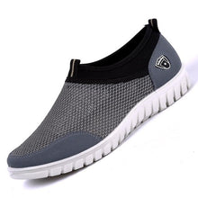 Load image into Gallery viewer, ZUNYU 2019 Summer Mesh Shoe Sneakers For Men Shoes Breathable Men&#39;s Casual Shoes Slip-On Male Shoes Loafers Casual Walking 38-48
