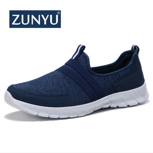 ZUNYU New Summer Autumn Sneakers Men Casual Shoes Air Mesh Shoes For Men's Loafers Fashion Sneakers Mens Trainers Size 36-47